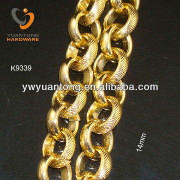 14mm diameter handmade o ring chain