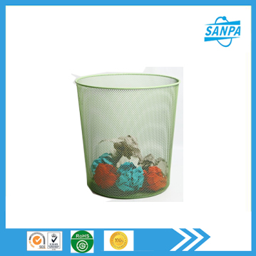 Hangzhou Metal Round Office/Home Waste Bin/Wastepaper Bin/Waste Box