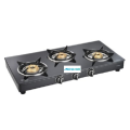 Classic Black Toughened Glass Top Gas Cooker