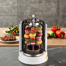 Vertical Rotation BBQ Grills and Griddles: Commercial Aluminum Electric Cooking Solutions