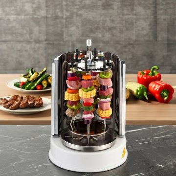 Vertical Rotation BBQ Grills and Griddles: Commercial Aluminum Electric Cooking Solutions