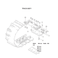 SHANTUI BULLDOZER PARTS SHOE DE TRILHAÇÃO 203MA-00151