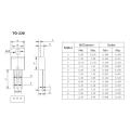 Độ tin cậy cao BTA208 600V TRIAC TO-220