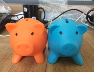 Promotional Plastic Piggy Banks