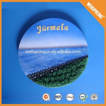 Modern design anti-water portugal souvenir fridge magnet