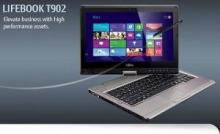 Fujitsu Lifebook T902 3340M 2.7GHz SSD 2-year warranty WWAN back-lit keyboard
