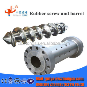 Silicone Rubber Screw Barrel with Feed Roller