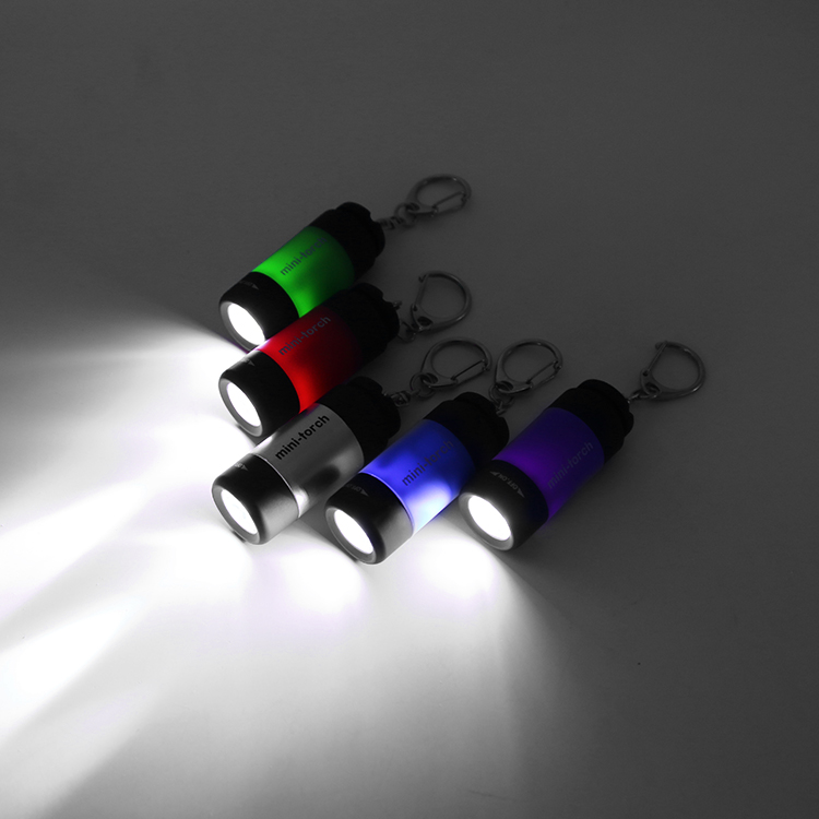 2019 Hot Selling Portable Mini USB Torch Rechargeable LED Flashlight Keychain USB Lamp