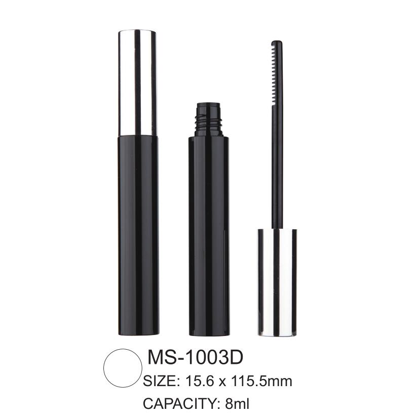 Plastic Empty Round Mascara Packaging with Brush
