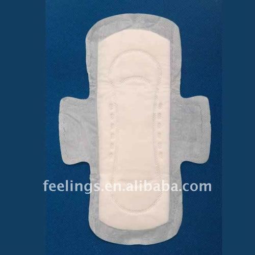 Grade A ultra thin and super absorptionsanitary napkins