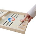 Curlingballspiel aus Holz Fast Slingshot Puck Game