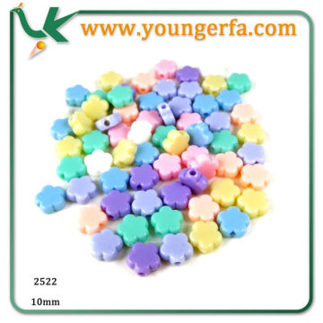 Flower Shape Acrylic beads