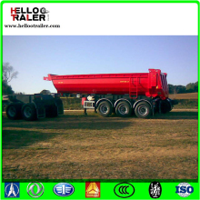 60 Ton 3 Axle Sand Transport Dump Semi Trailer Truck Semi Dump Trailers