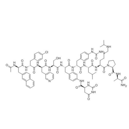 純粋なAPI DegarelixアセテートFE-200486 CAS 214766-78-6