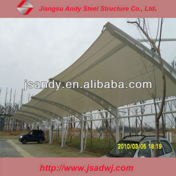 Membrane structure, carport membrane structure