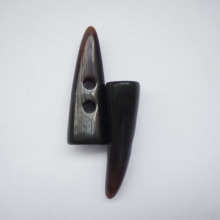 Jiashan TLD colored resin buffalo horn bone button