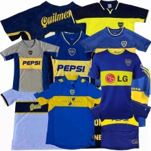 Retro Boca Juniors Soccer Jerseys: Roman Palermo, Riquelme, Maradona Classic Vintage Uniforms