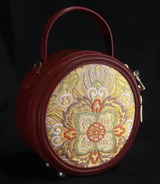 Heritage Silk Floral Embroidered Bag