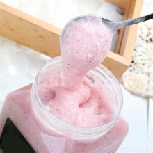 exfoliating brightening fruit flavor face scrub