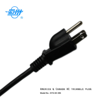 UL certificate hot sale3 pin  America AC  power plug