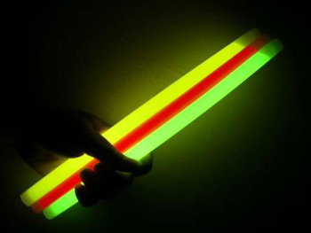 16 inch glow stick for party Glow stick foil wrapped