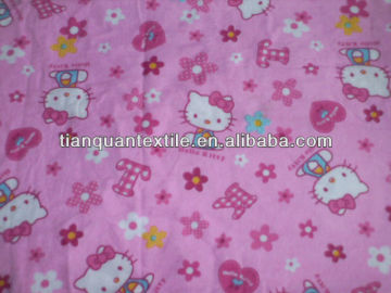 Cartoons Printed Cotton Flannel fabric,printing flannel