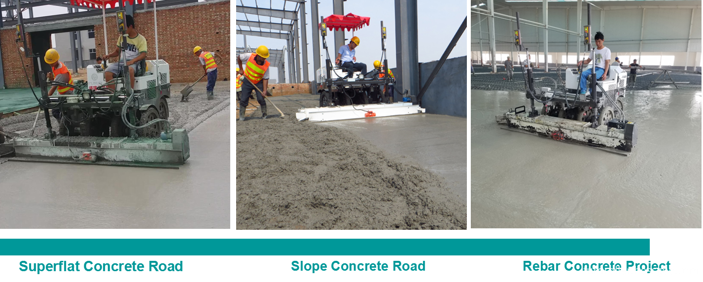 Concrete Paver Concrete Laser Screed