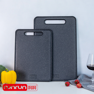 Durable Black Marble Cutting Board Surface