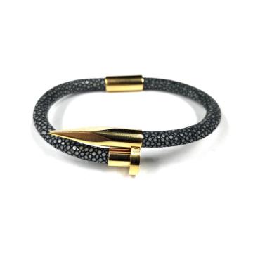 High Grade Genuine Stingray Skin Nail Bracelets