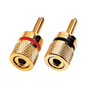 audio parts binding post  with gold-plated