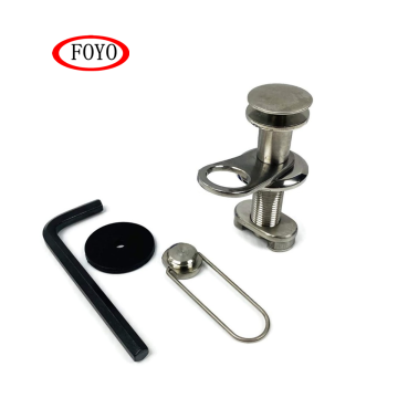 Marine 316 Stainless Steel Fender Cleat with Quick Release Pin for Boats