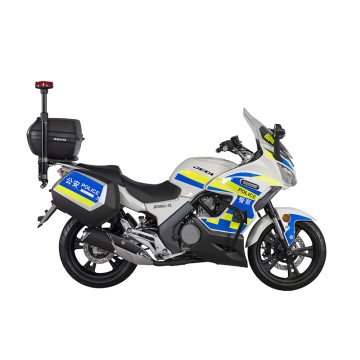 Polizeimotorradfahrt auf 12v