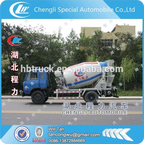 dongfeng 4x2 4m3 concrete mixer truck