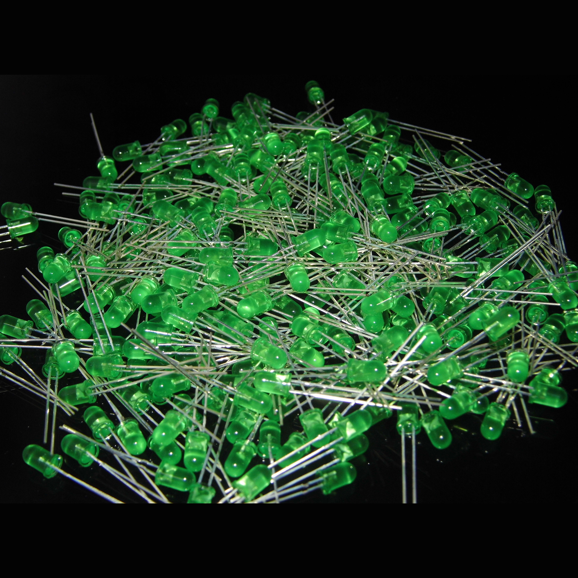 5mm Green LED diffused 