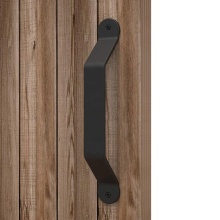 Black Interior Decorative Barn Door Handles
