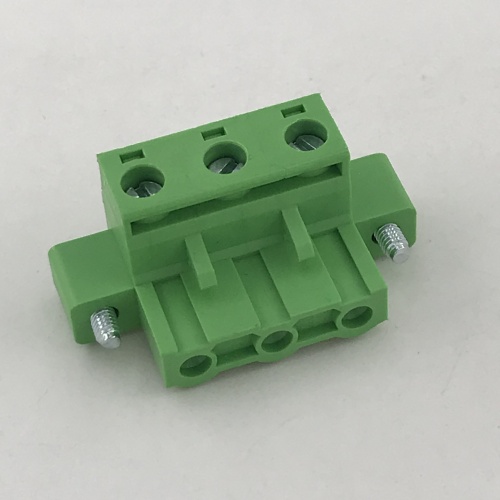 7.62MM pitch pluggable terminal block with fixed screw