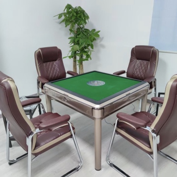 Wholesale Mahjong Table: Automatic Folding 2-in-1 Dinner and Mahjong Table - 2 Sets of Mahjong Tiles