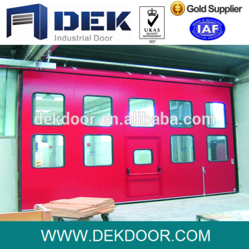 Tempered glass convenient folding door