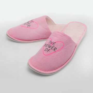 Pure Cotton Plain Color Indoor Slippers