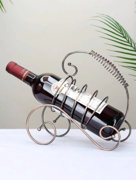 Gardening and Spring iron wine rack