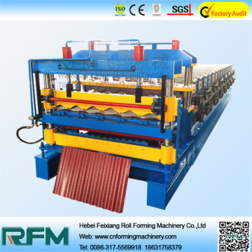 Double Layer Tile Roof Sheet Making Machine