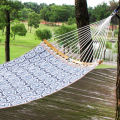 Outdoor Quilted Fabric Double Person Hanging Hammock