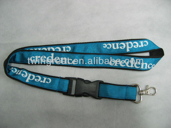 satin ribbon lanyard