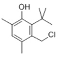 페놀, 3- (클로로 메틸) -6- (1,1- 디메틸 에틸) -2,4- 디메틸-CAS 23500-79-0