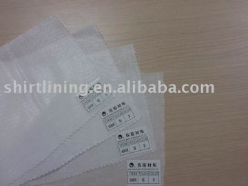 100% Cotton woven brushed/raised/napping interlining