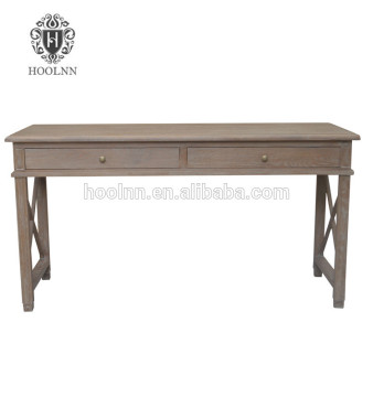 French stytlish antique oak desk HL540-105