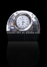 Crystal clock table for decoration