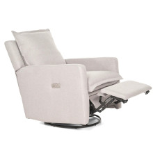 NOVA Modern Swivel Glider Reclining Nursery Sofa