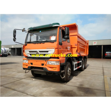 12ton 10 roues HOWO dumper camions