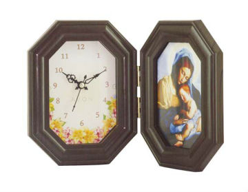 PHOTO FRAME DESK CLOCK